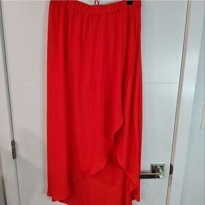 Cache High Low Hem Skirt Size M